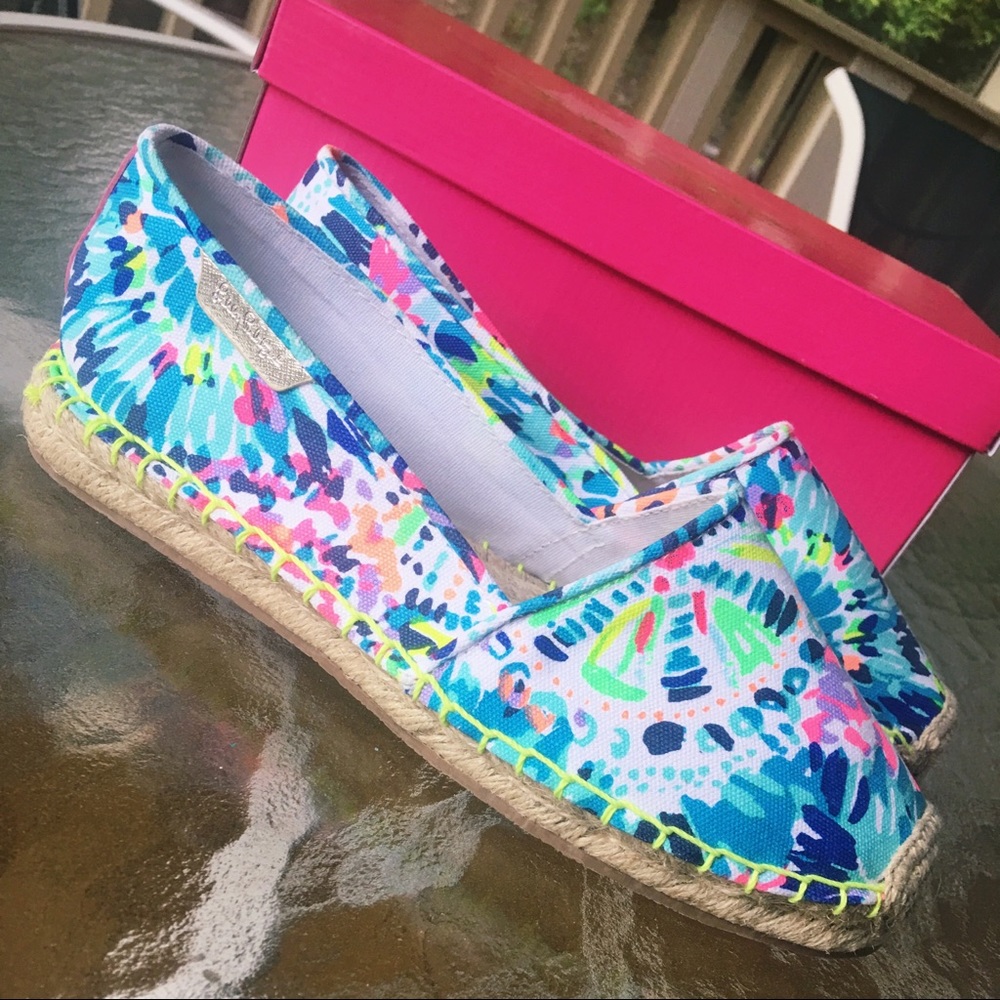 NEW IN BOX Lilly Pulitzer Lia Espadrilles